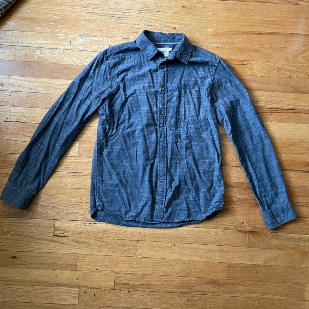 Goodfellow Casual Long-sleeve Button-down